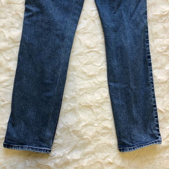 Theory PLST Hi-Rise Denim Straight Leg Jeans - Women’s 29 - Picture 3 of 8